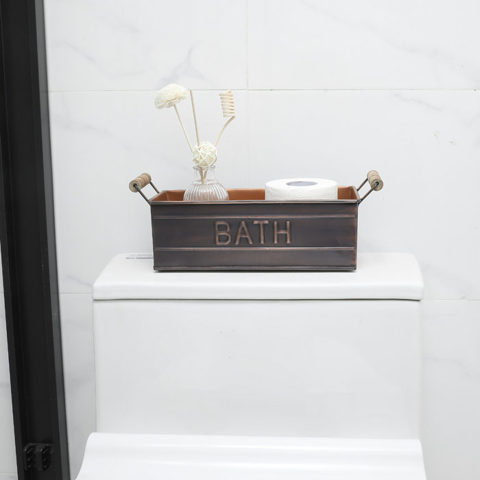 Gracie Oaks Lirael Storage Bathroom Accessory Tray Wayfair